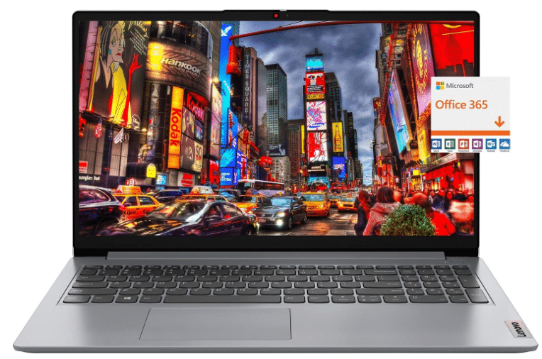 Lenovo 15.6 Laptop, IdeaPad 1, 20GB RAM, 1TB PCIe SSD, Wi-Fi 6 and Bluetooth 5.1